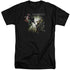 INJUSTICE GODS AMONG US/GOOD VS EVILS - S/S ADULT TALL 18/1 - BLACK