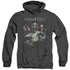 INJUSTICE GODS AMONG US/KEY ART - ADULT HEATHER HOODIE - BLACK