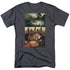 INJUSTICE GODS AMONG US/PANELS - S/S ADULT 18/1 - CHARCOAL