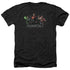 INJUSTICE GODS AMONG US/INJUSTICE LEAGUE - ADULT HEATHER - BLACK