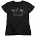 INJUSTICE GODS AMONG US/INJUSTICE LEAGUE - S/S WOMENS TEE - BLACK