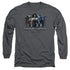 INJUSTICE GODS AMONG US/GOOD GIRLS -  L/S ADULT 18/1  - CHARCOAL