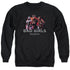 INJUSTICE GODS AMONG US/BAD GIRLS - ADULT CREWNECK SWEATSHIRT - BLACK