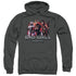 INJUSTICE GODS AMONG US/BAD GIRLS - ADULT PULLOVER HOODIE - CHARCOAL
