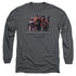 INJUSTICE GODS AMONG US/BAD GIRLS -  L/S ADULT 18/1  - CHARCOAL