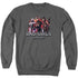 INJUSTICE GODS AMONG US/BAD GIRLS - ADULT CREWNECK SWEATSHIRT - CHARCOAL