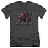 INJUSTICE GODS AMONG US/BAD GIRLS - S/S ADULT V-NECK 30/1 - CHARCOAL