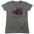 INJUSTICE GODS AMONG US/BAD GIRLS - S/S WOMENS TEE - CHARCOAL