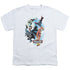 JLA/AT YOUR SERVICE - S/S YOUTH 18/1 - WHITE