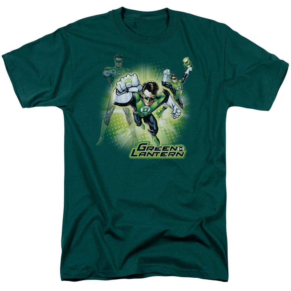 JLA/LANTERN BURST - S/S ADULT 18/1 - HUNTER GREEN