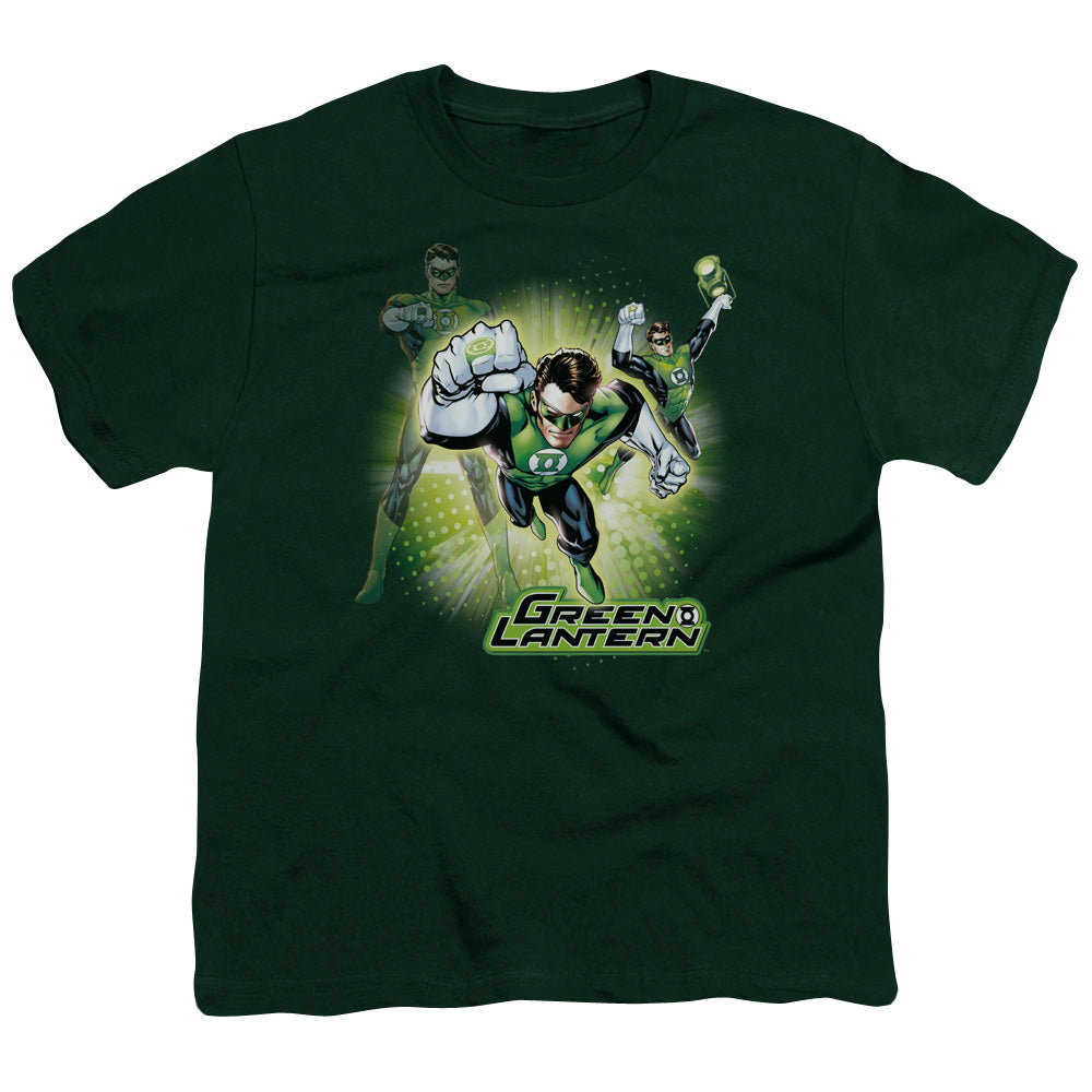 JLA/LANTERN BURST - S/S YOUTH 18/1 - HUNTER GREEN