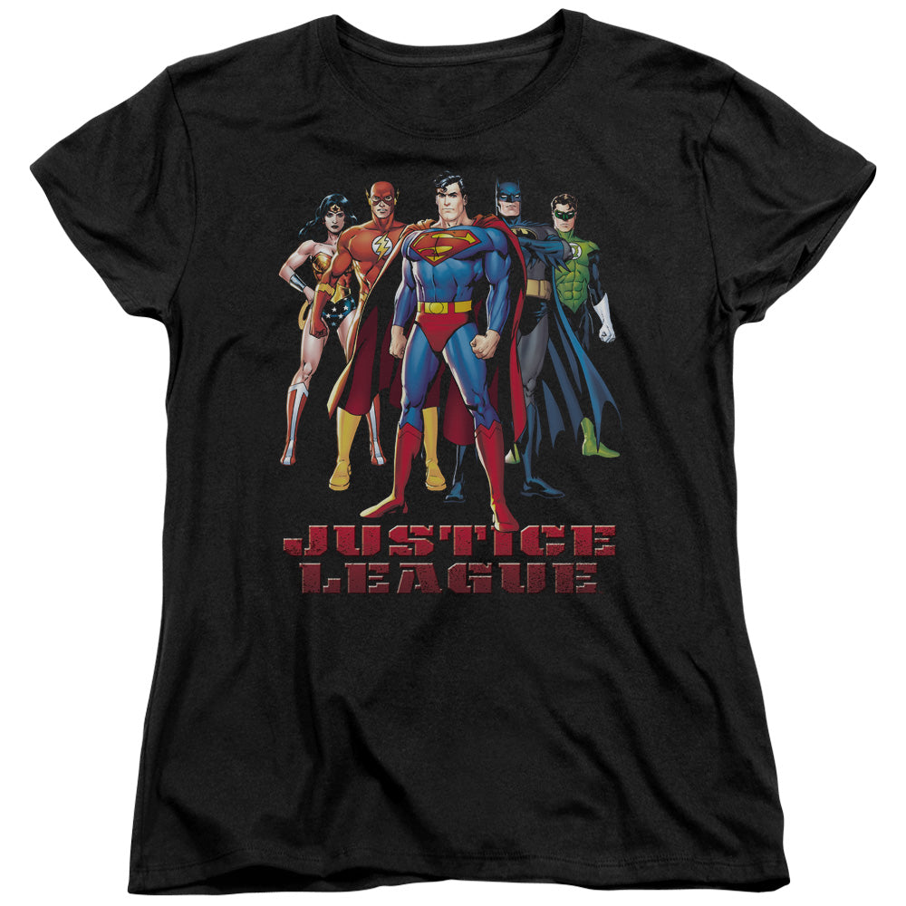 JLA/IN LEAGUE - S/S WOMENS TEE - BLACK