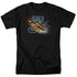 JLA/HEROES UNITED - S/S ADULT 18/1 - BLACK