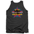 JLA/STAND TALL - ADULT TANK - CHARCOAL