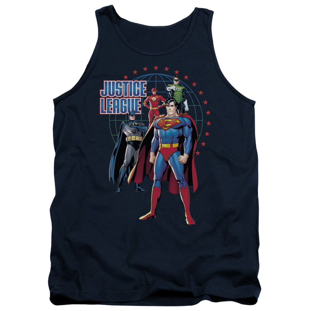 JLA/PROTECTORS - ADULT TANK - NAVY