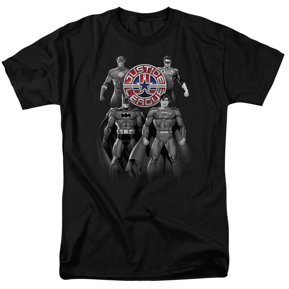 JLA/SHADES OF GRAY - S/S ADULT 18/1 - BLACK