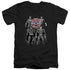 JLA/SHADES OF GRAY - S/S ADULT V-NECK 30/1 - BLACK