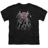 JLA/SHADES OF GRAY - S/S YOUTH 18/1 - BLACK