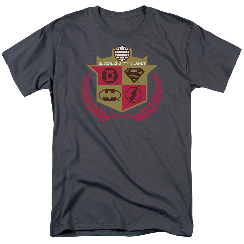 JLA/DEFENDERS - S/S ADULT 18/1 - CHARCOAL