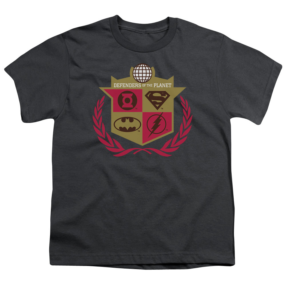 JLA/DEFENDERS - S/S YOUTH 18/1 - CHARCOAL