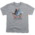 JLA/TEAM POWER - S/S YOUTH 18/1 - ATHLETIC HEATHER