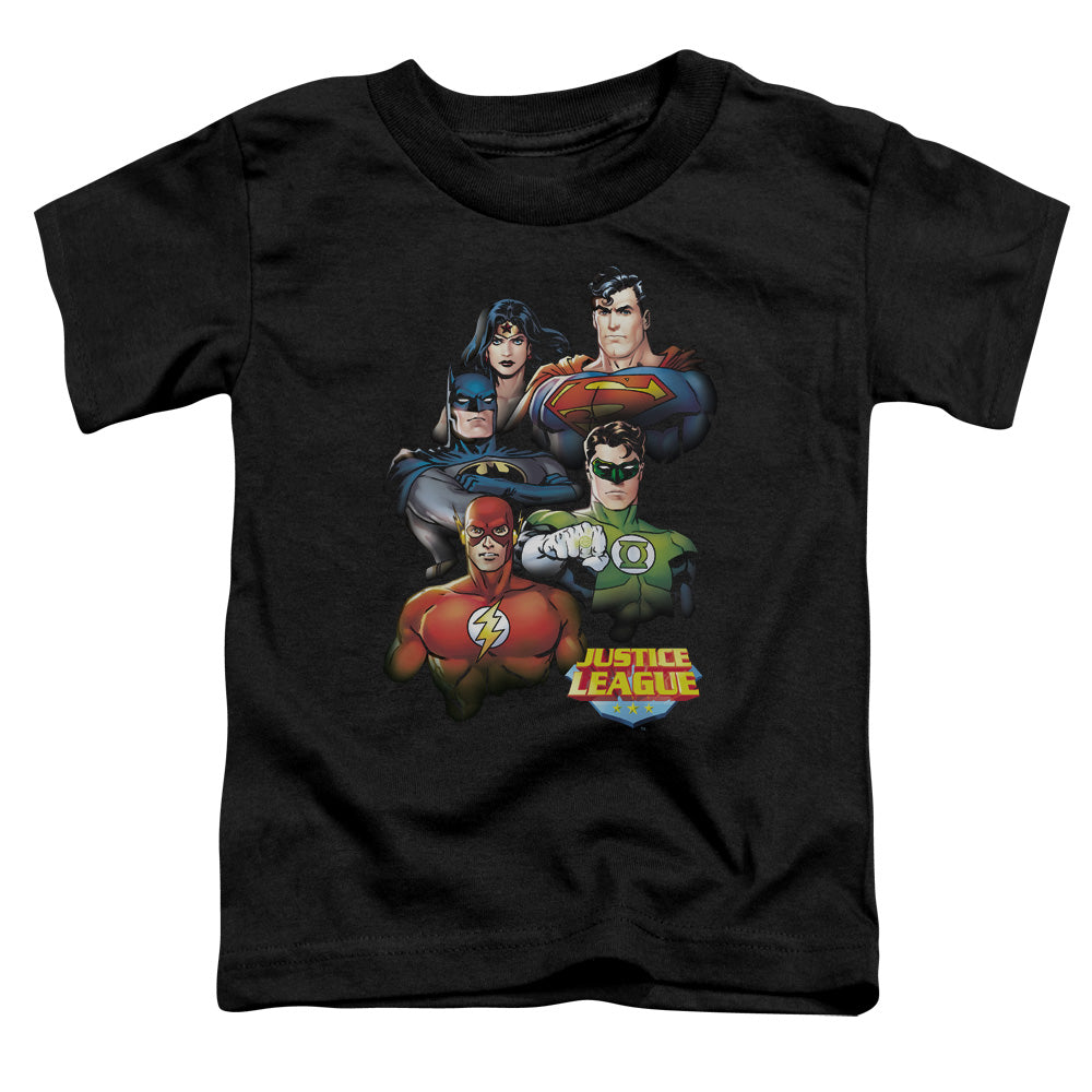 JLA/GROUP PORTRAIT - S/S TODDLER TEE - BLACK