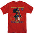 WONDER WOMAN/WW 80TH STANCE - S/S ADULT 18/1 - RED