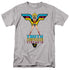 WONDER WOMAN/TRUTH, COMPASSION, STRENGTH - S/S ADULT 18/1 - ATHLETIC HEATHER