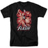 JLA/FLASH RED & GRAY - S/S ADULT 18/1 - BLACK