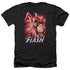JLA/FLASH RED & GRAY - ADULT HEATHER - BLACK
