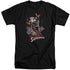 JLA/SUPERMAN RED & GRAY - S/S ADULT TALL 18/1 - BLACK