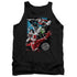 JLA/GALACTIC ATTACK - ADULT TANK - BLACK