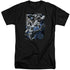 JLA/GALACTIC ATTACK NEBULA - S/S ADULT TALL 18/1 - BLACK