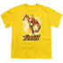 JLA/FLASH YELLOW - S/S YOUTH 18/1 - YELLOW