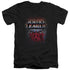 JLA/STAR LEAGUE - S/S ADULT V-NECK 30/1 - BLACK