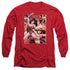 JLA/WONDER WOMAN PANELS - L/S ADULT 18/1 - RED