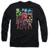 JLA/JUSTICE LEAGUE PANELS - L/S ADULT 18/1 - BLACK