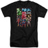 JLA/JUSTICE LEAGUE PANELS - S/S ADULT TALL 18/1 - BLACK