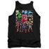 JLA/JUSTICE LEAGUE PANELS - ADULT TANK - BLACK