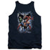 JLA/THE COMING STORM - ADULT TANK - NAVY