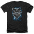 JLA/JUSTICE STORM - ADULT HEATHER - BLACK