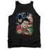 JLA/UP CLOSE AND PERSONAL - ADULT TANK - BLACK