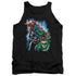 JLA/HEROES UNITE - ADULT TANK - BLACK