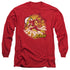 JLA/LIGHTNING FAST - L/S ADULT 18/1 - RED