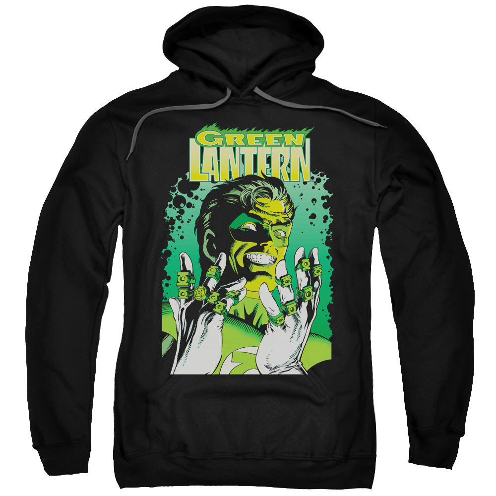 JLA/GL #49 COVER - ADULT PULLOVER HOODIE - BLACK