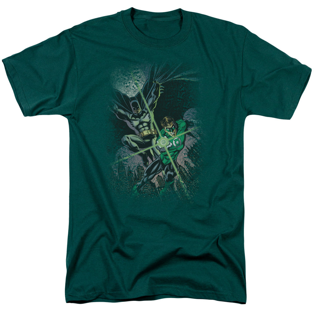 JLA/BRAVE & BOLD #1 - S/S ADULT 18/1 - HUNTER GREEN