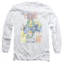 JLA/JUSTICE LEAGUE #1 COVER -  L/S ADULT 18/1  - WHITE