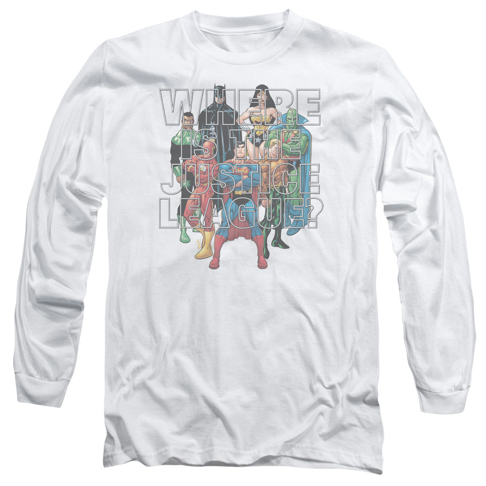 JLA/CLASSIFIED #1 COVER - L/S ADULT 18/1 - WHITE