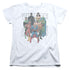 JLA/CLASSIFIED #1 COVER - S/S WOMENS TEE - WHITE