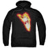 JLA/FIRESTORM BLAZE - ADULT PULLOVER HOODIE - BLACK